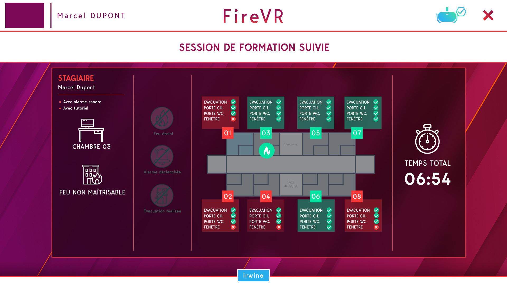 simulateur incendie réalité virtuelle - ERP type u et j - image 5