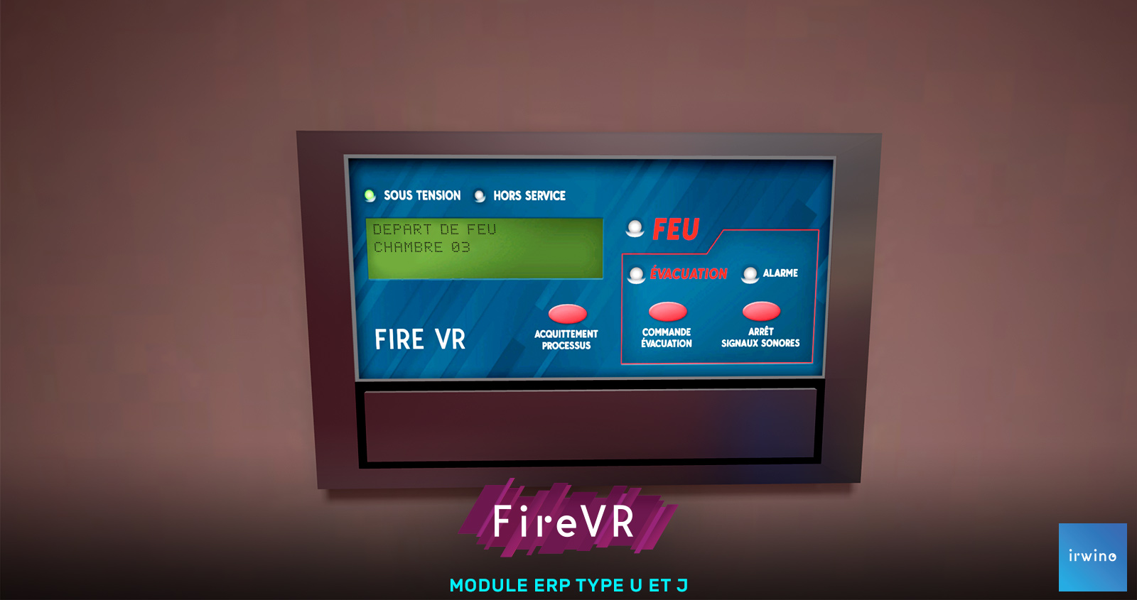simulateur incendie réalité virtuelle - ERP type u et j - image 2